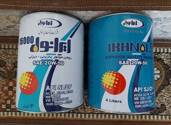 خرید انواع روغن موتور ایرانول با بهترین قیمت